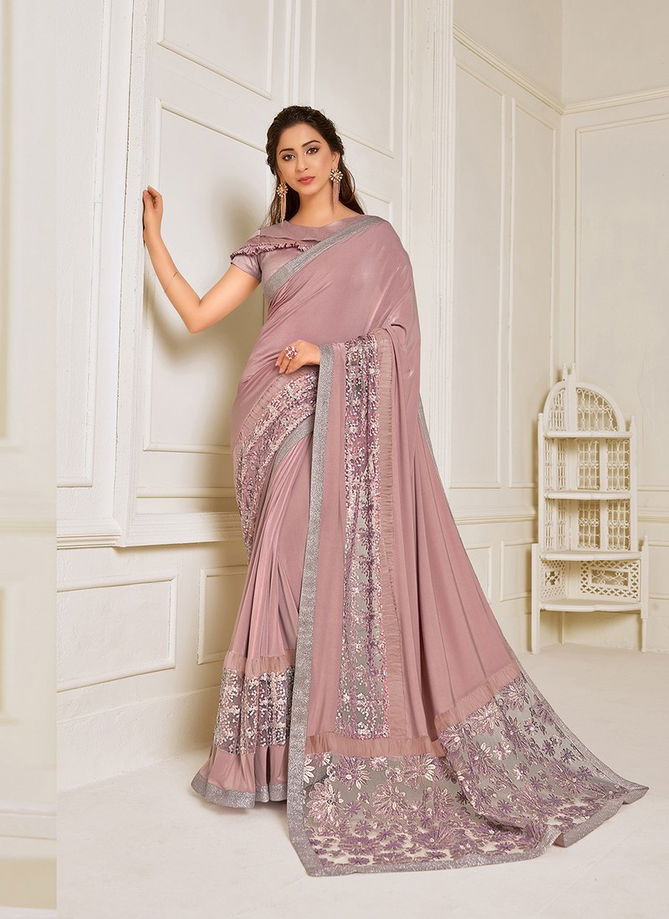 Mahotsav NORITA-TVISHI Latest Fancy Desgner Feavy Party Wear Sequins Embroidery Handwork Butta Heavy saree Collection